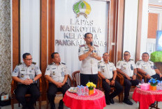 Pisah Sambut Pejabat dan Penyambutan PNS Baru, Kalapas Narkotika Pangkalpinang Perkuat Soliditas Organisasi
