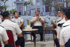 Pengarahan Perdana Kalapas Mufakhom, Satukan Langkah Jajaran Lapas Narkotika Pangkalpinang