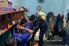 Razia Gabungan Rutan Mentok Temukan Sejumlah Barang Terlarang