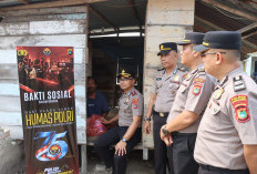 Sambut HUT ke-75 Humas Polri, Polres Bangka Barat Salurkan Bantuan Sosial kepada Warga Tanjung